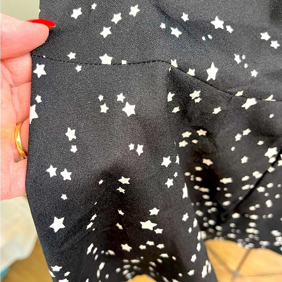 SFERA Dress Black With Stars Size medium. Excellent Condition - Picture 10 of 10